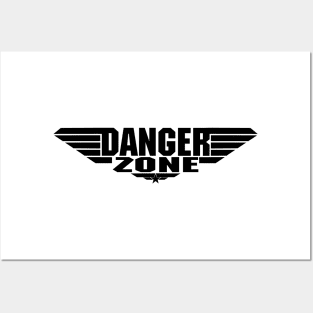 Top Gun Logo Parody Danger Zone Posters and Art